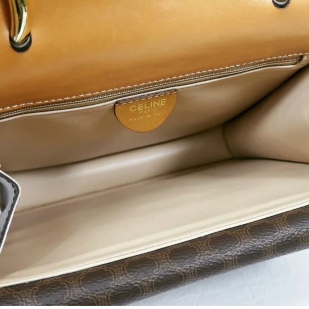 Celine authentic vintage Kelly handbag - Picture 8 of 11